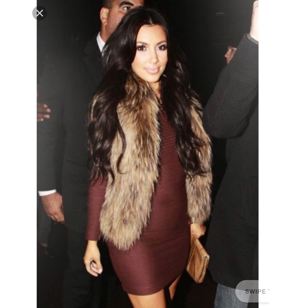 ARDEN B. FAUX FUR VEST